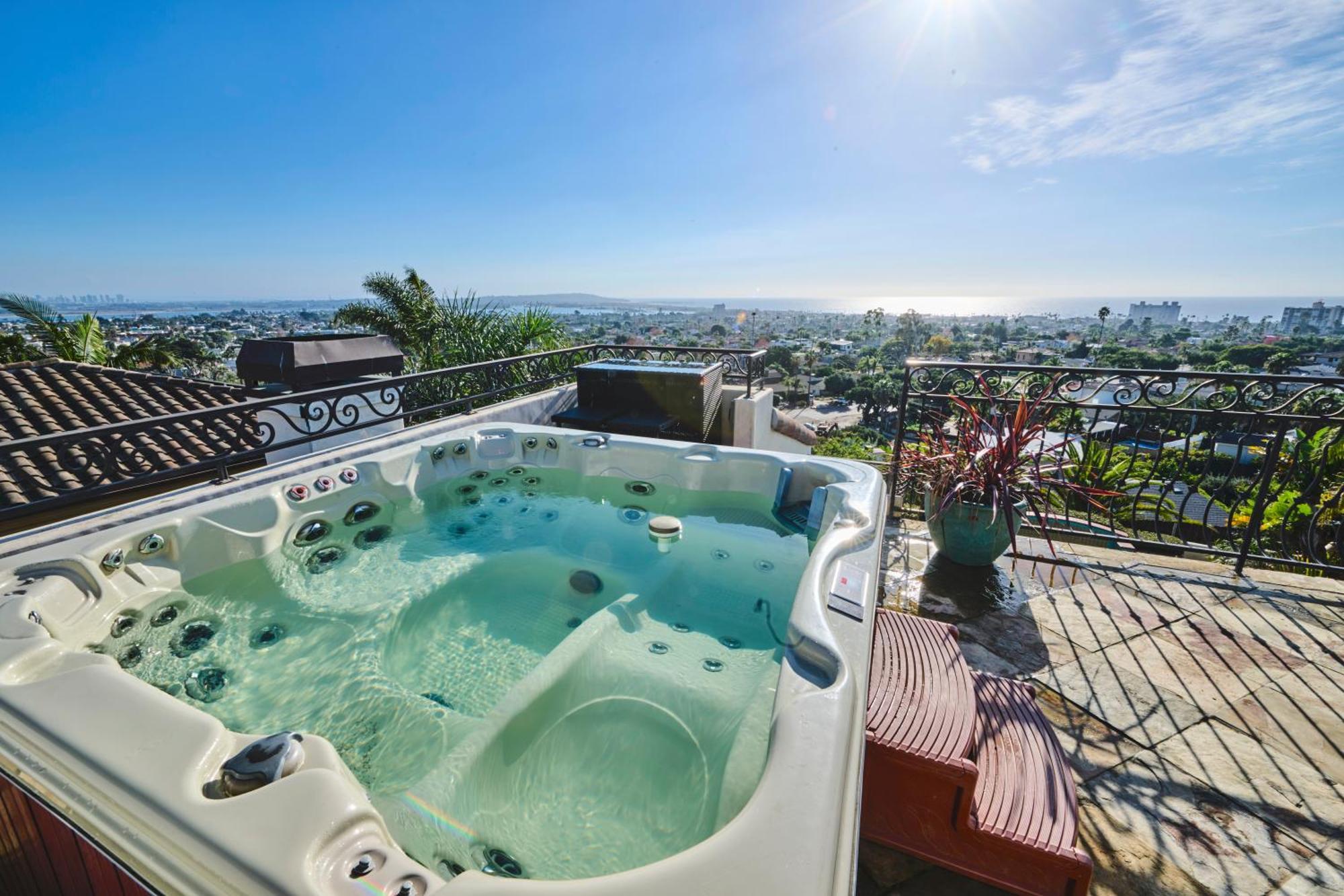 360 Degree Ocean & City Views With Pool, Spa, Close To The Beach! Pets Ok San Diego Exterior foto