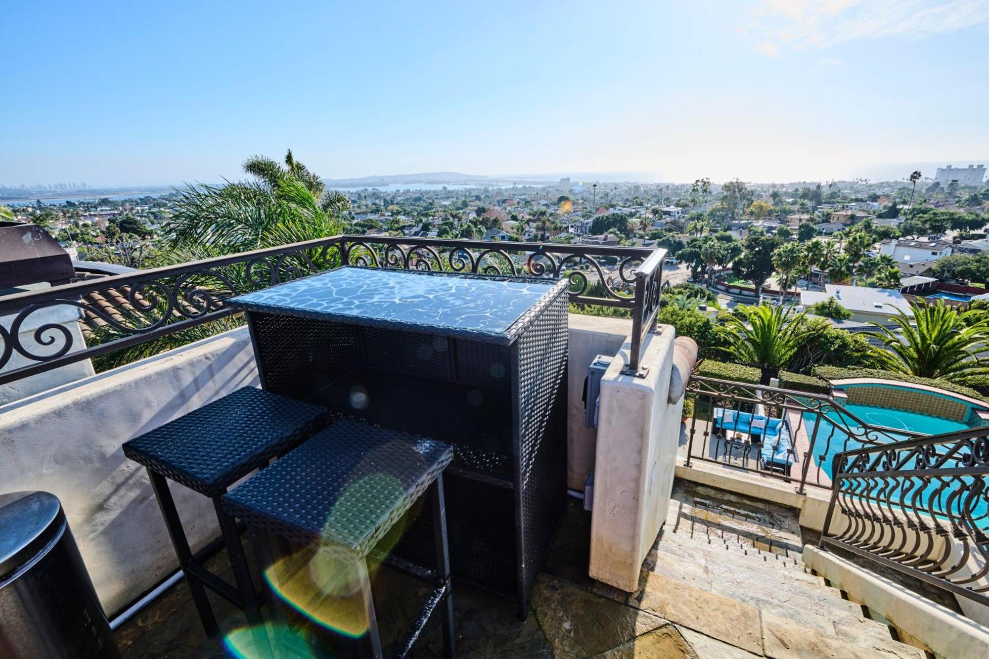 360 Degree Ocean & City Views With Pool, Spa, Close To The Beach! Pets Ok San Diego Exterior foto