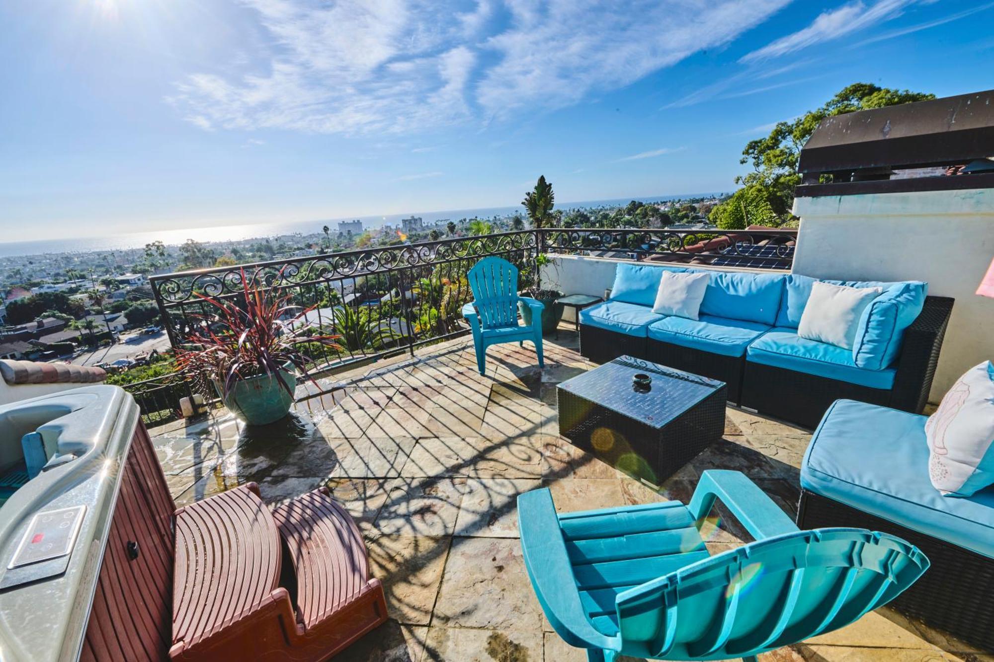 360 Degree Ocean & City Views With Pool, Spa, Close To The Beach! Pets Ok San Diego Exterior foto